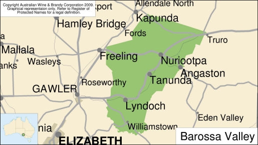 Barossa Valley Wine Region