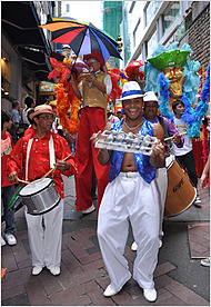 A scene from last year's Lan Kwai Fong Festival in Hong Kong.