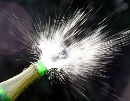 Champagne 450 (Pic:RexFeatures)