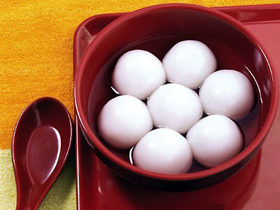 Winter Solstice Festival foods, one of the 'top 10 food customs in China' by China.org.cn
