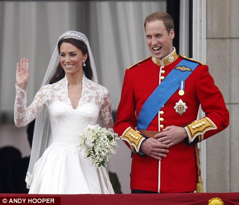 The Duke and Duchess of Cambridge ordered the champagne for their wedding reception