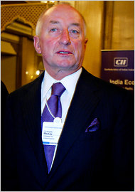 Graham Mackay, the chief executive of SABMiller, at the World Economic Forum in New Delhi in 2006.
