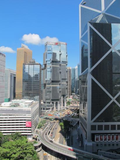 China: downtown Hong Kong