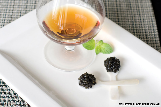 Chinese luxury -- Black Pearl Caviar