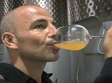 Wine maker Arnaud Debons