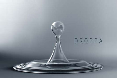 DROPPA ����һ��ˮ������ƽ����ˮ��......ת˲����γɵ�ƿ���Ӿ���Ч���൱����