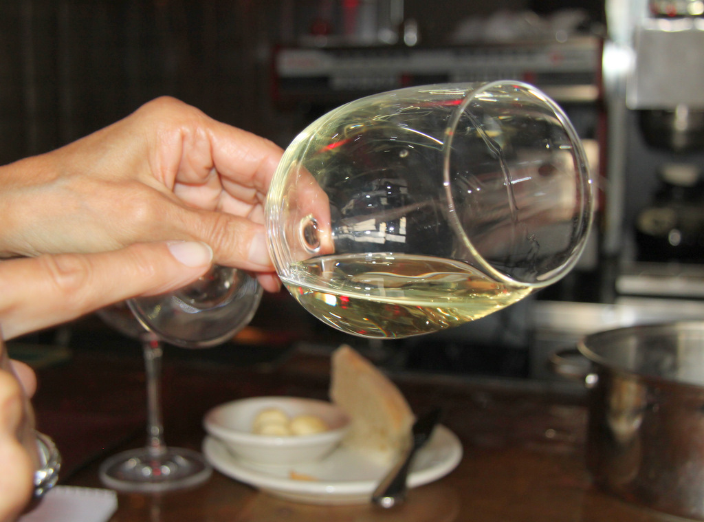 We really study this stuff. (Photo by Fern Shen)